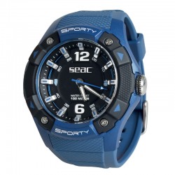 OROLOGIO SPORTY BLU SEAC
