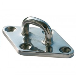 PIASTRINA INOX CON ANELLO...