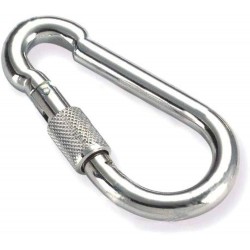 MOSCHETTONE INOX MM.80 CON...