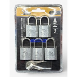 SET LUCCHETTO DA 5 PZ...